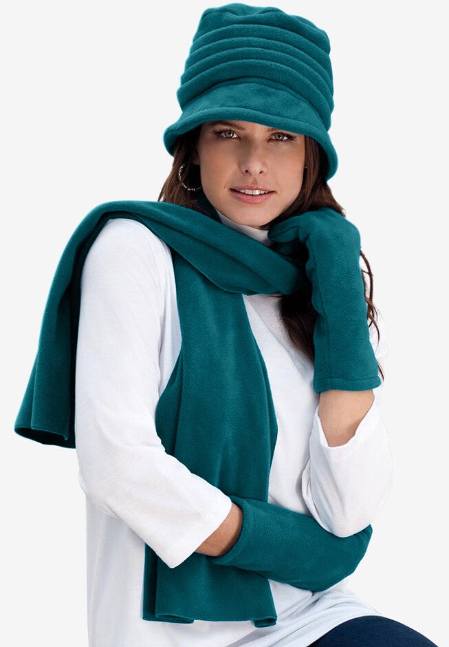 Plush Fleece Scarf, , alternate image number null