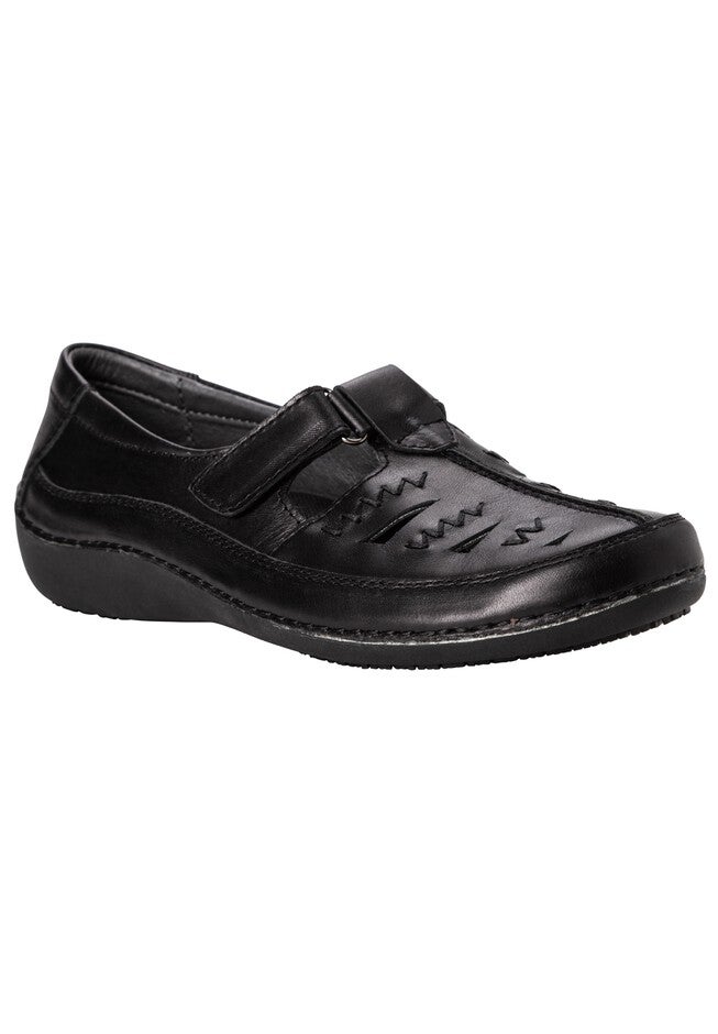 Clover Loafer Flat , BLACK, hi-res image number null
