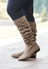 The Shelly Wide Calf Boot , , alternate image number null