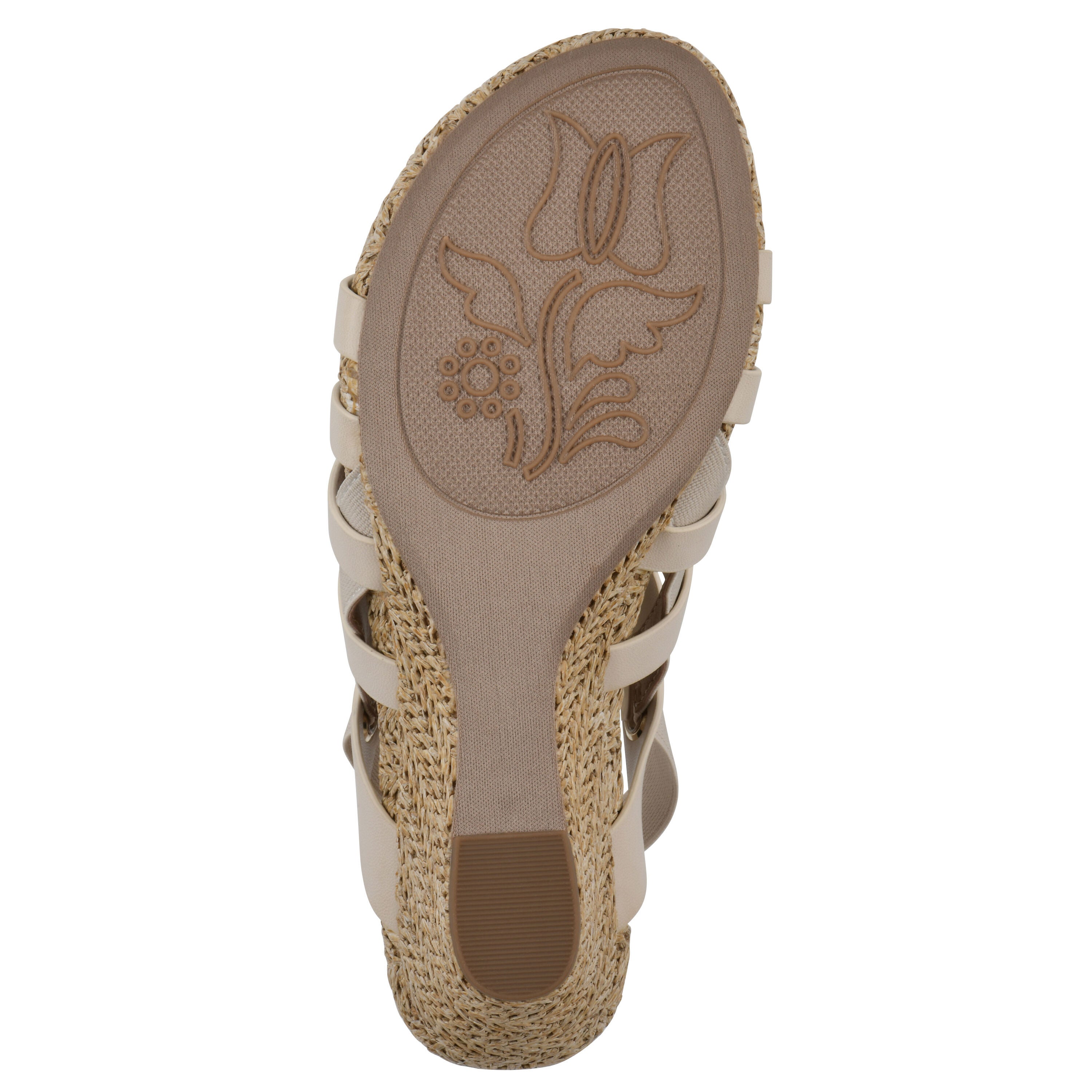 Ataps Wedge Sandal, EGGSHELL SMOOTH, alternate image number 5