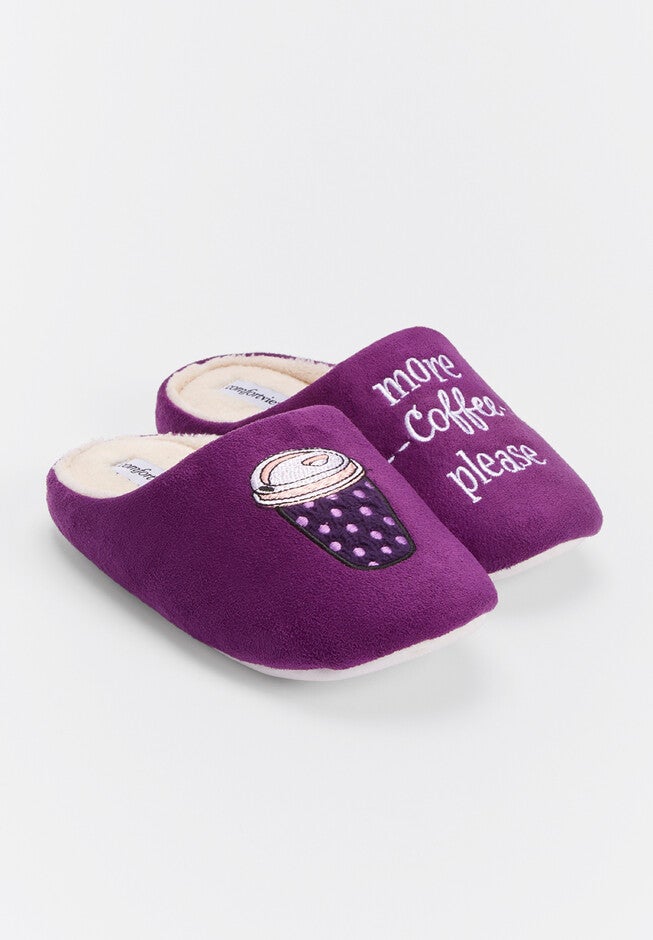 The Jaelyn Slipper by Comfortview, PLUM BURST COFFEE, hi-res image number null
