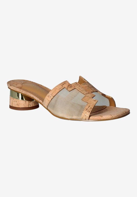 Amorra Slide Sandal, NATURAL GOLD, hi-res image number null