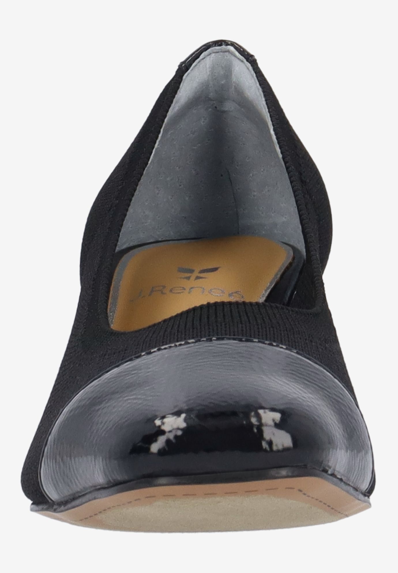 Javelle Slip On Pump, BLACK, alternate image number 2