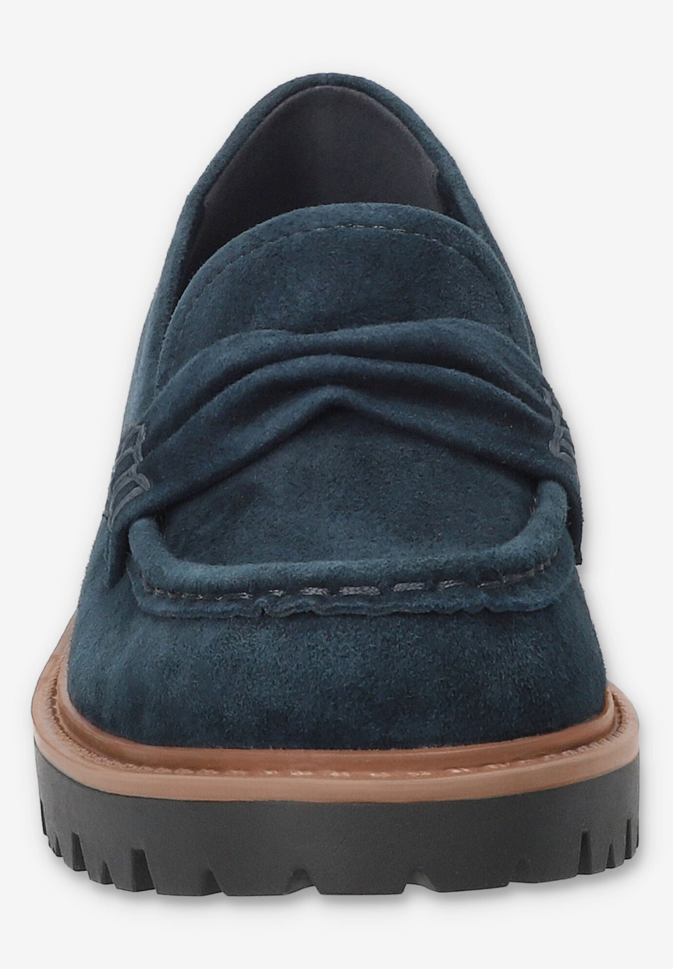 Avalon Loafer, NAVY SUEDE LEATHER, alternate image number 3