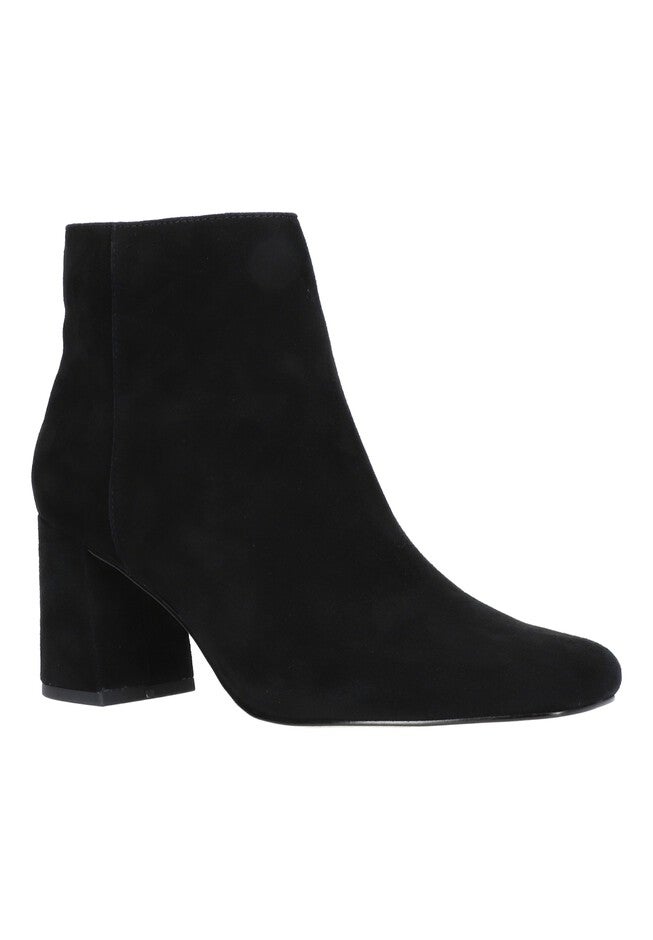 Wilma Booties , BLACK SUEDE LEATHER, hi-res image number 0