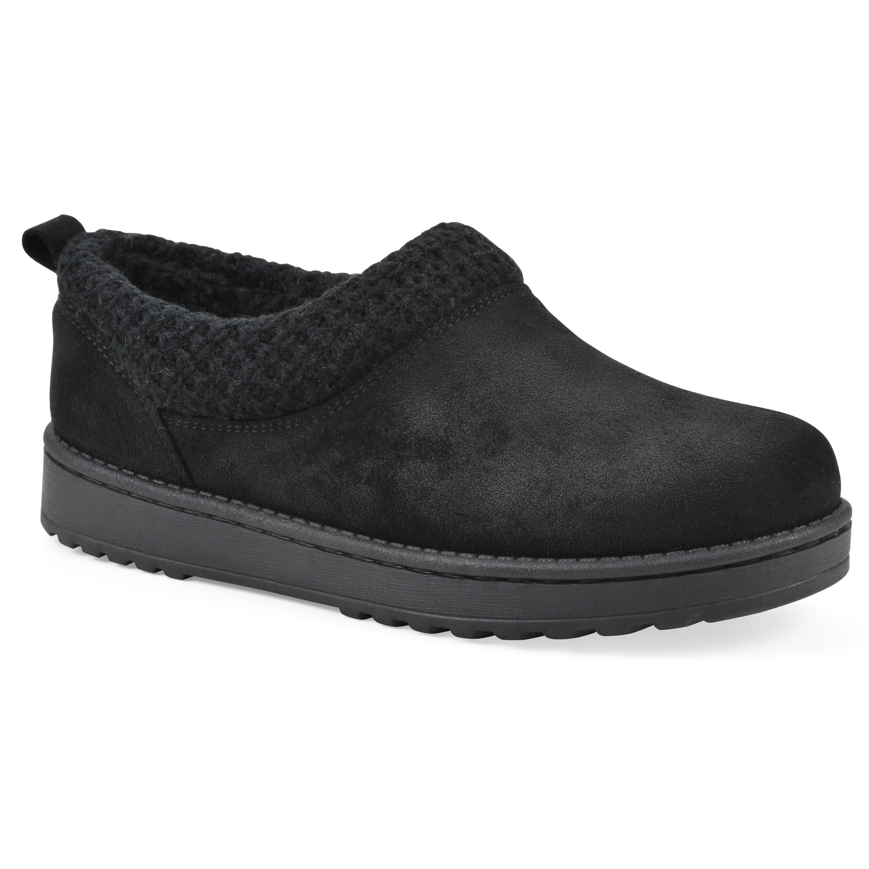 Iceboat Slip-on Clog, BLACK FABRIC, hi-res image number 0