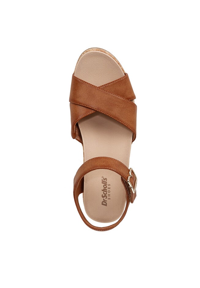 Citrine Sun Wedge Sandal, , alternate image number null