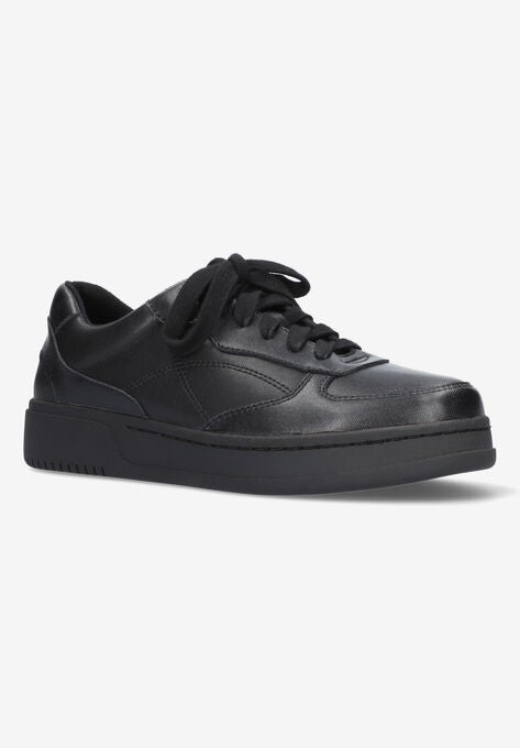 Goal Sneakers, BLACK LEATHER, hi-res image number null