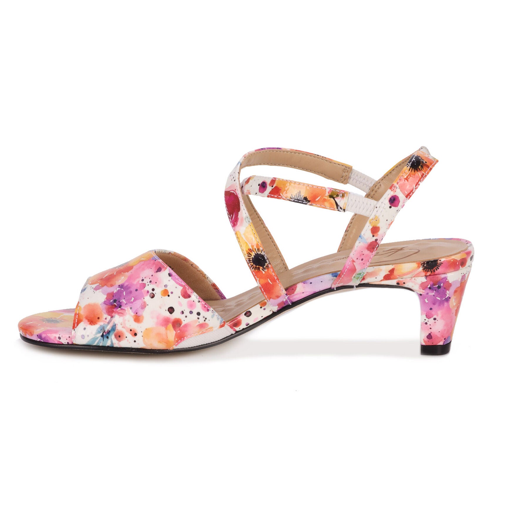 Liza Sandal, TROPICAL FLORAL, alternate image number 3