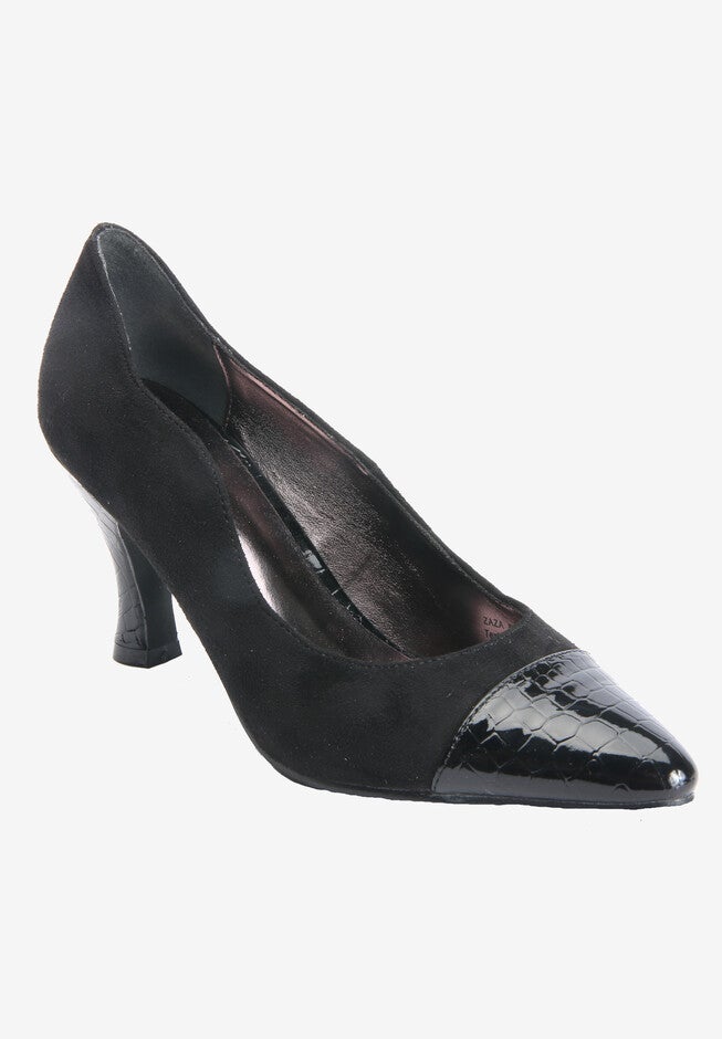 Zaza Pump, BLACK CROCO, hi-res image number 0