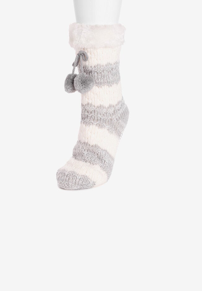 Textured Cabin Socks, , on-hover image number null