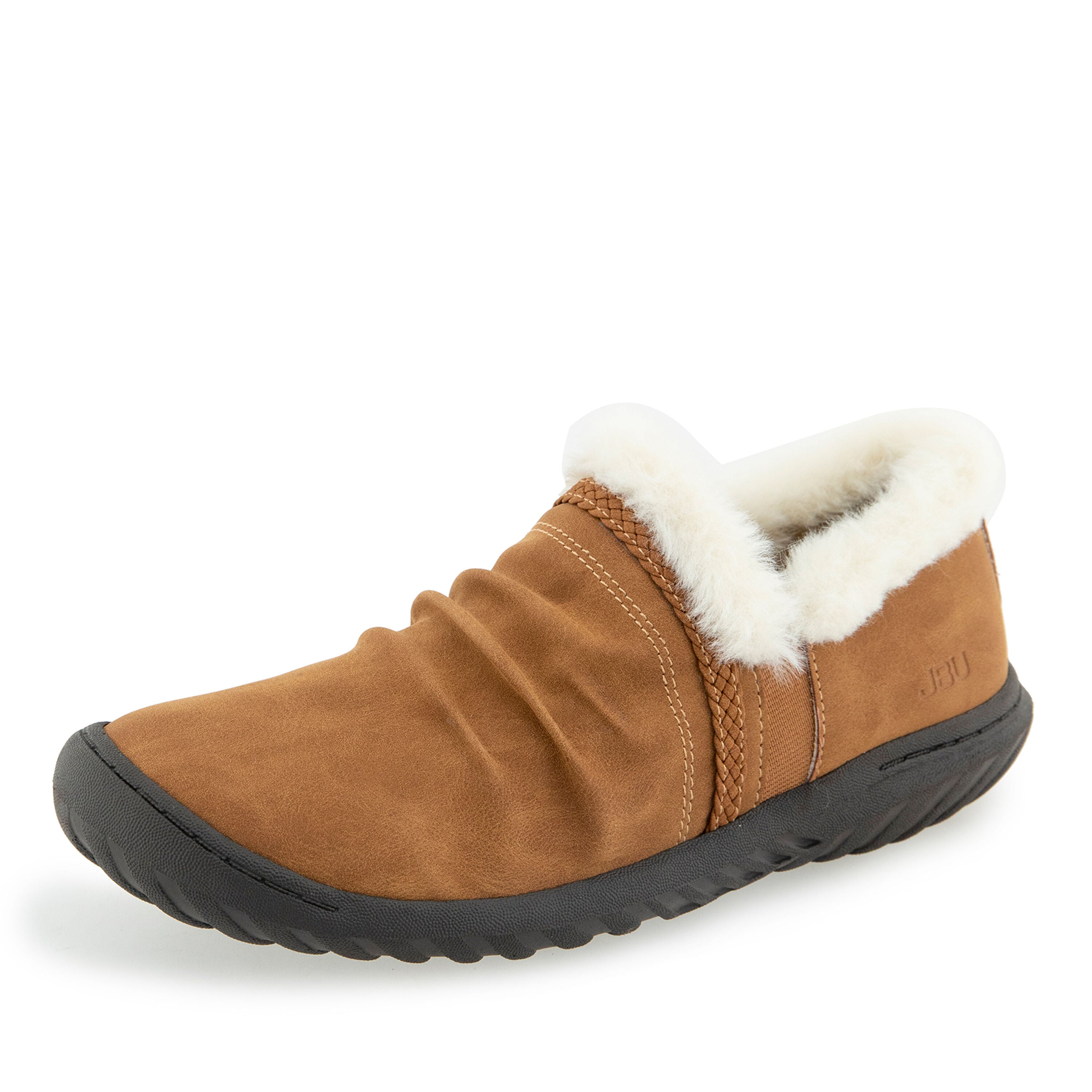 Reese Water Resistant Closed Casual Flat, TAN, alternate image number 6