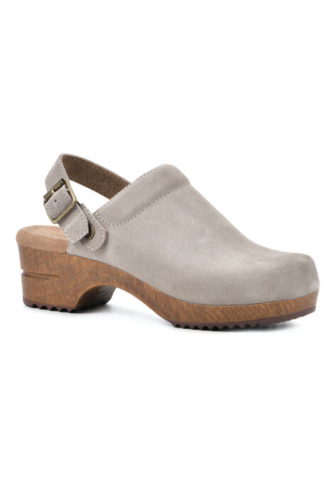 White Mountain Being Convertible Clog Mule, SAND SUEDE, hi-res image number null