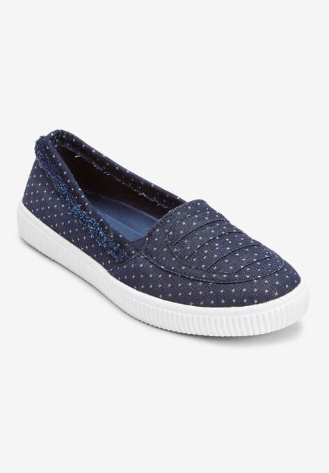 The Analia Slip-On Sneaker, DENIM DOT, hi-res image number null