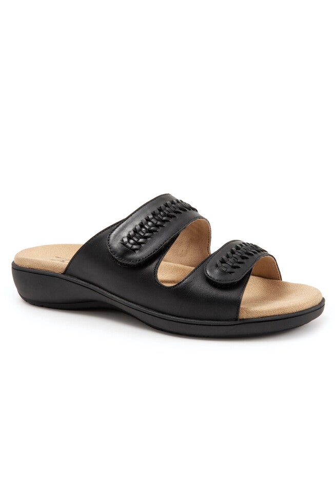 Ruthie Woven Sandal, BLACK, hi-res image number null