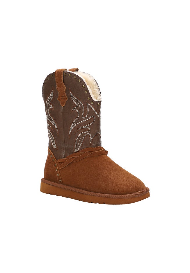 Wrangler Bootie, CHESTNUT BROWN, hi-res image number null