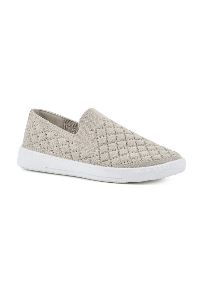 White Mountain Utopia Sneaker, TAUPE FABRIC, hi-res image number 0