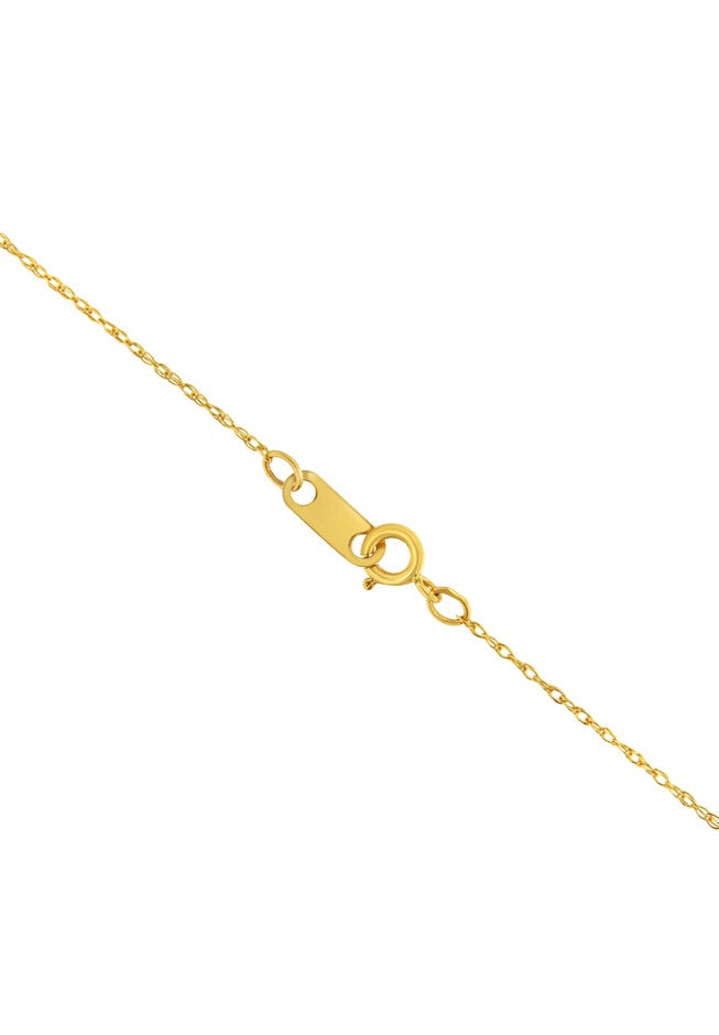 Solid Yellow Gold Rope Chain Necklace Unisex Chain 20 inches, , alternate image number 2