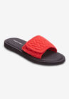 The Palmer Sandal By Comfortview, VIVID RED, hi-res image number 0