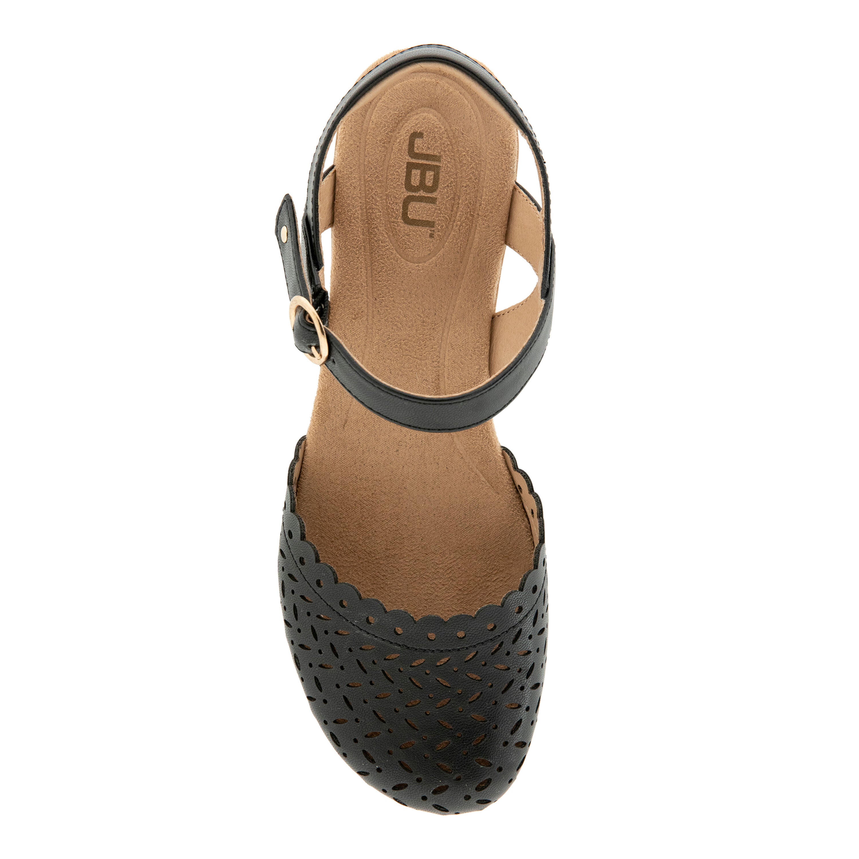 Vinya Hook & Loop Casual Shoe, BLACK, alternate image number 4