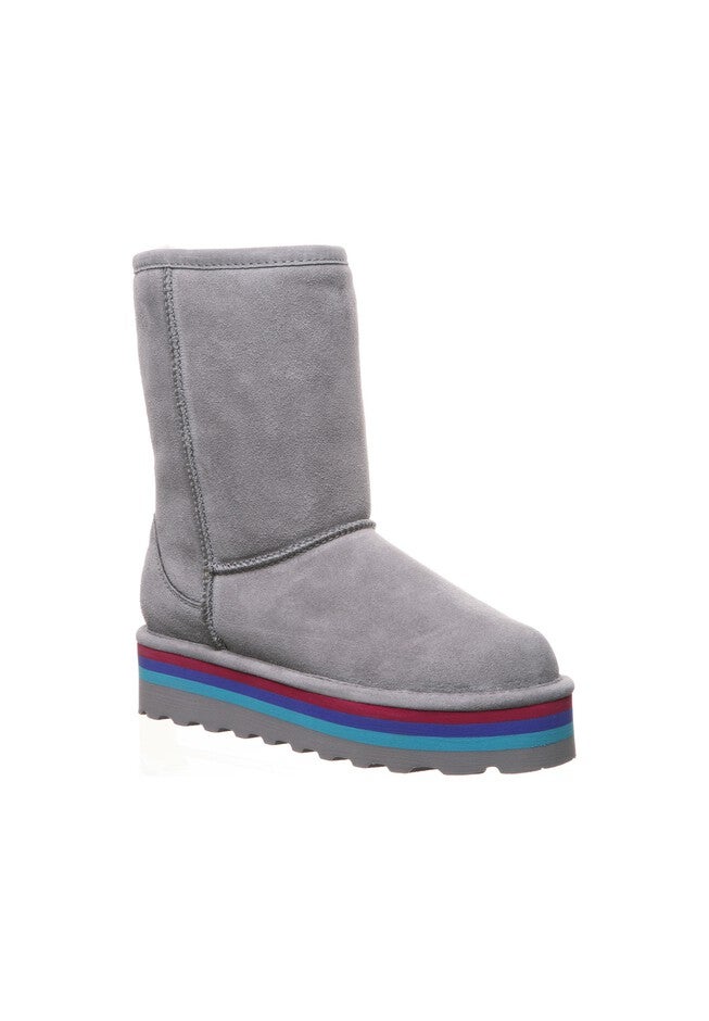 Retro Elle - 2486W Bootie , GRAY FOG, hi-res image number null