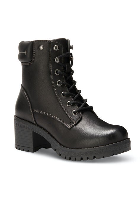 Brynn Lace Up Boot, BLACK, hi-res image number null