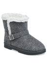 Faux Wool Ankle Boot, GREY, hi-res image number 0