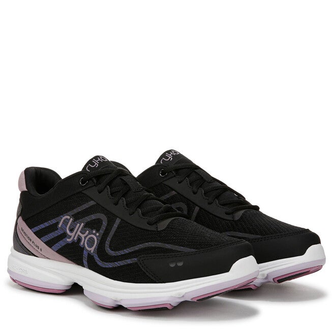 Devotion Plus 5 Walking Sneaker, BLACK, alternate image number 2