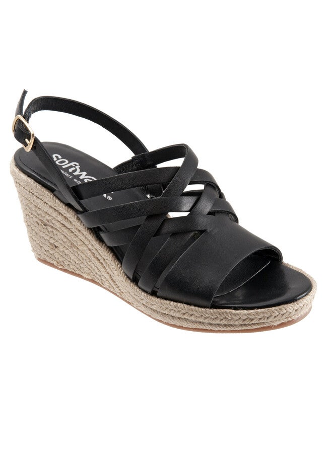 Halle Sandals, BLACK, hi-res image number 0