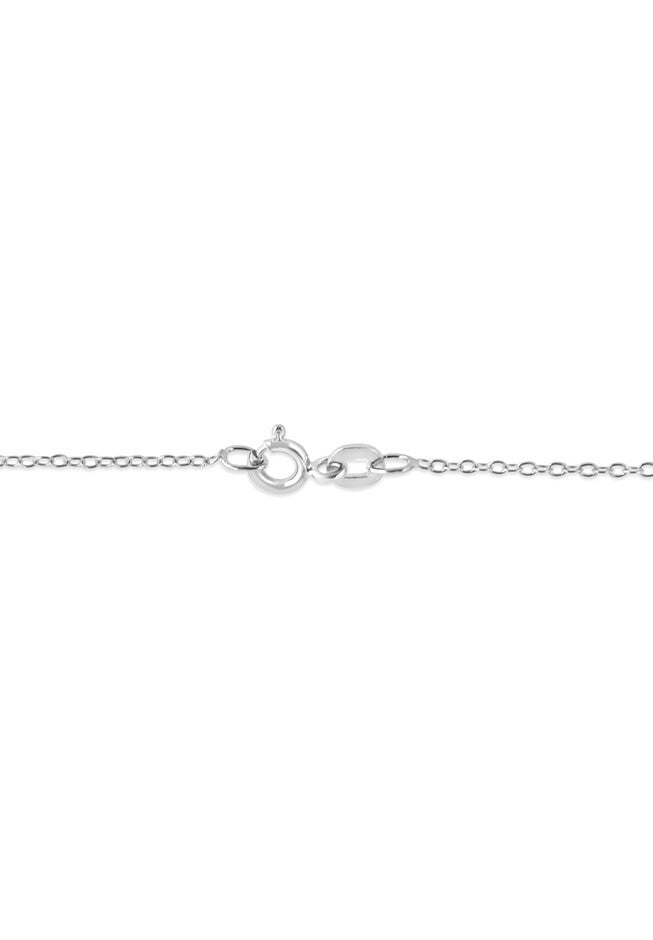 Sterling Silver Diamond Engraved Mom In Heart Pendant Necklace, , on-hover image number 1