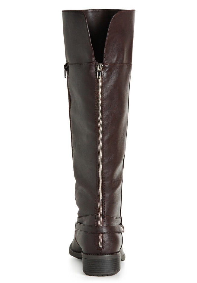 Portia Tall Boot, BROWN, alternate image number 5