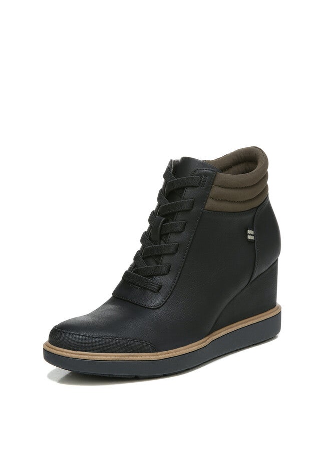 Puffy Wedge Sneaker Bootie, , alternate image number null