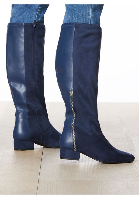The Ivana Wide Calf Boot , , alternate image number null