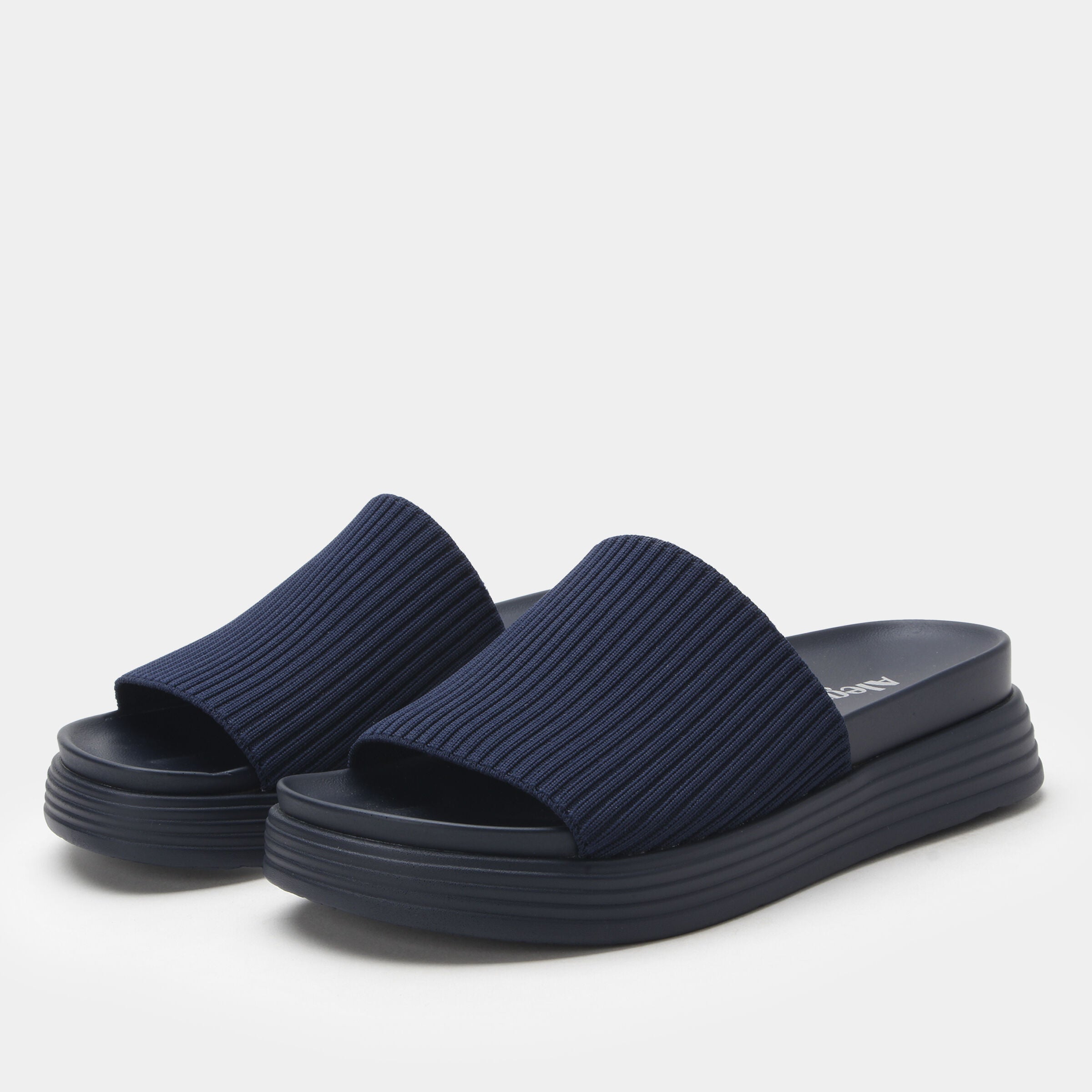 Akimi Slip-On Sandal, NAVY, hi-res image number 0
