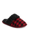 Frida Slippers, RED PLAID, hi-res image number null