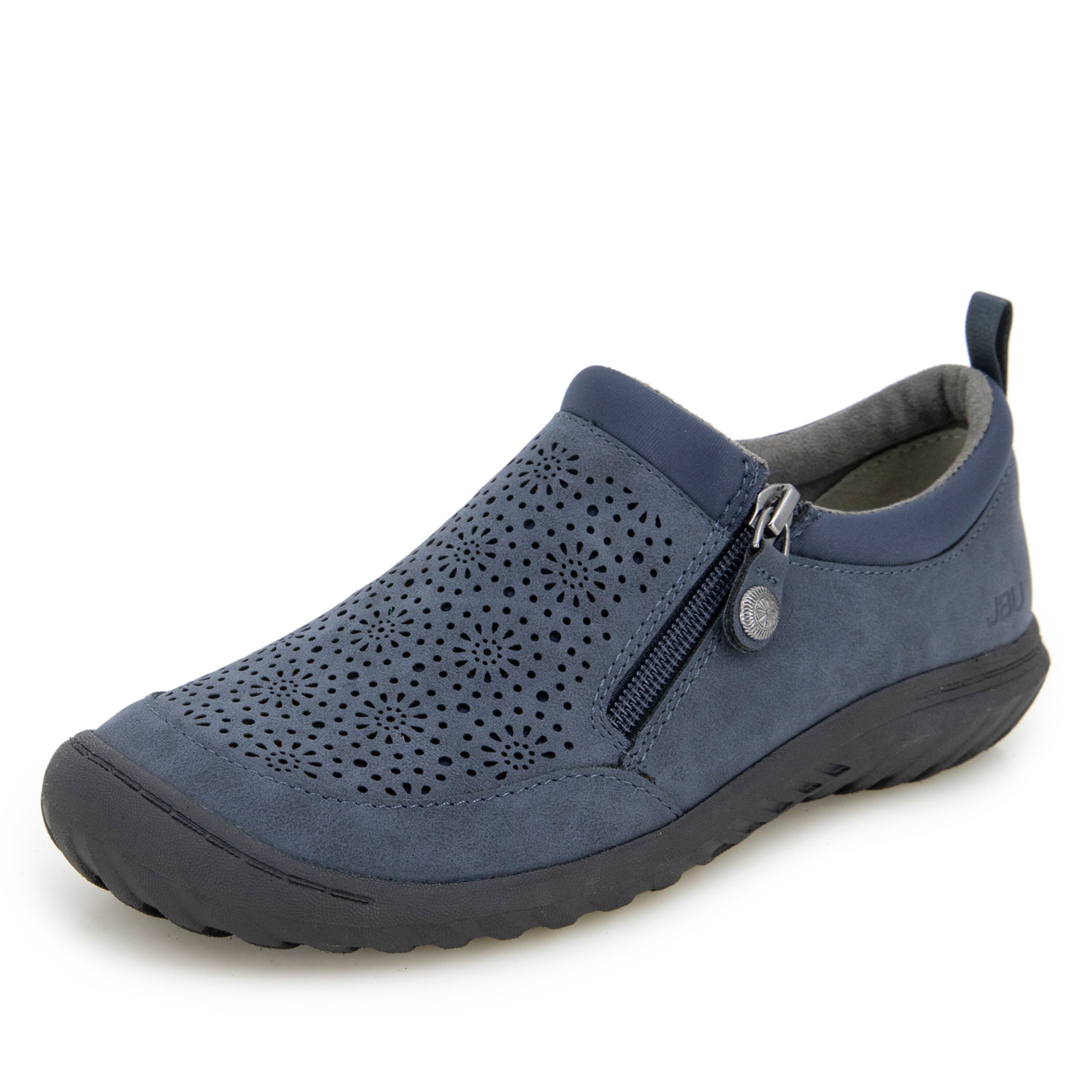 Avery Closed Casual Flat, NAVY, alternate image number 6