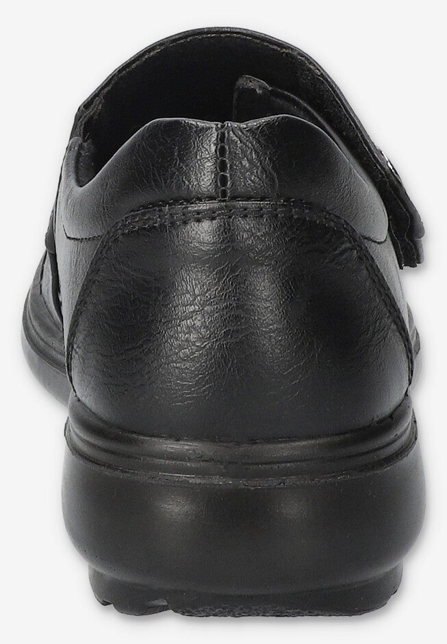 Joy Comfort Flat, BLACK, on-hover image number 1