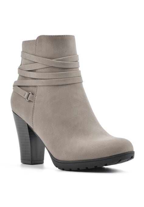 White Mountain Spade Ankle Bootie, TAUPE SMOOTH, hi-res image number null
