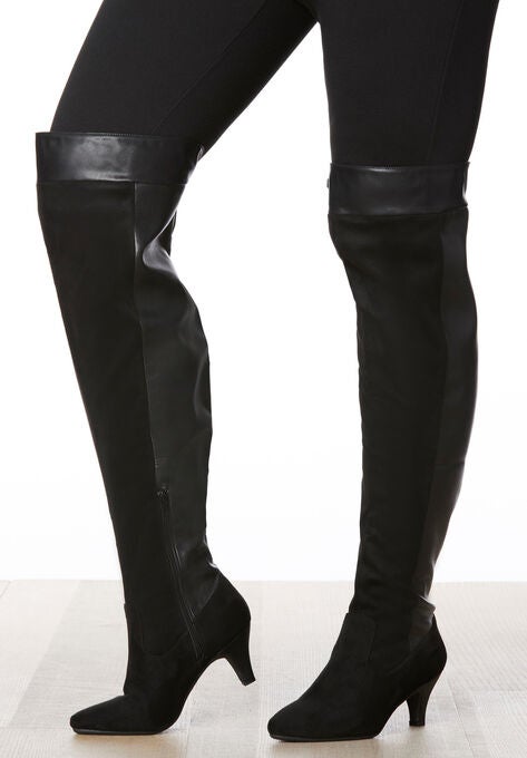 The Melody Wide Calf Boot, , alternate image number null