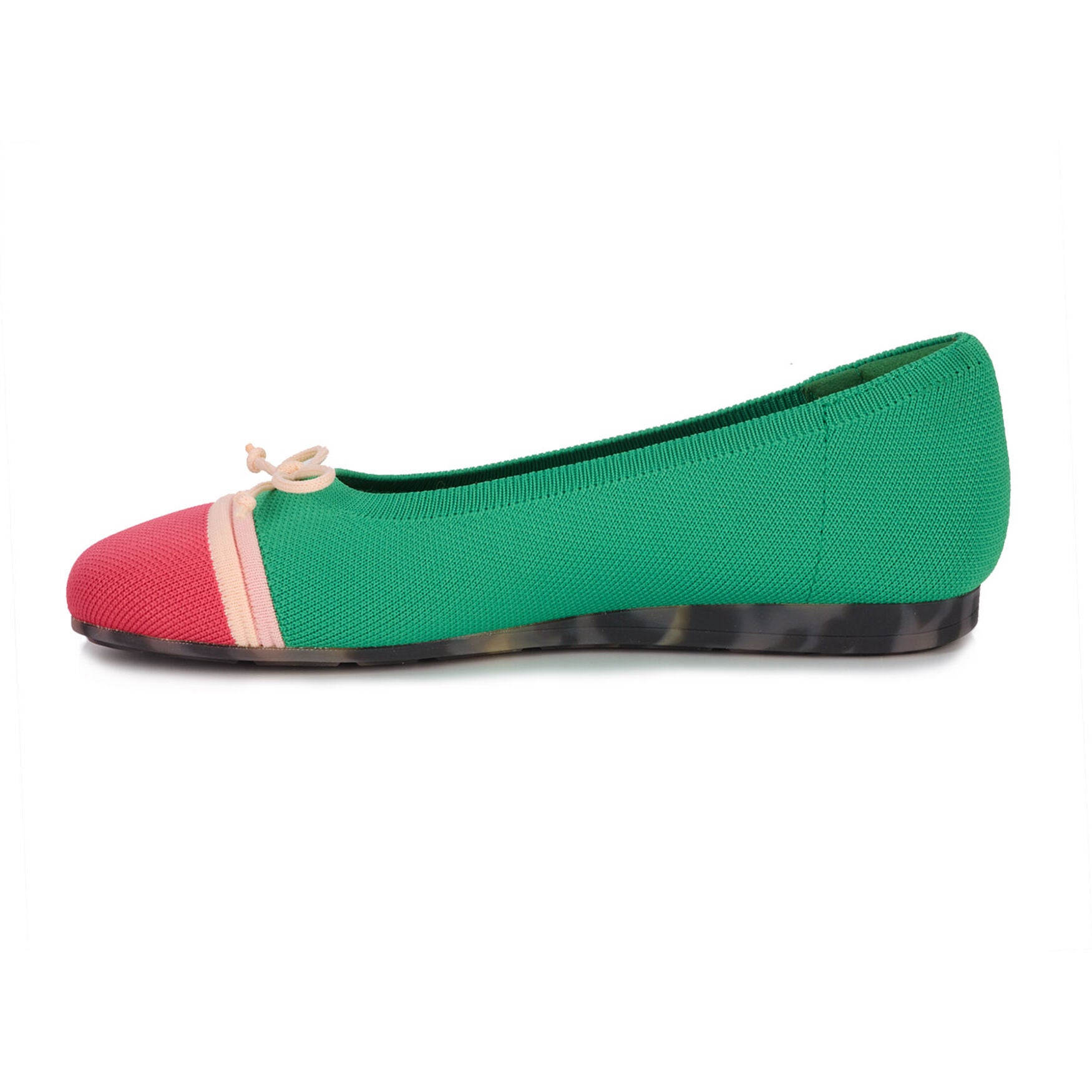Noelle Knit Flat, GREEN MULTI KNIT, alternate image number 4