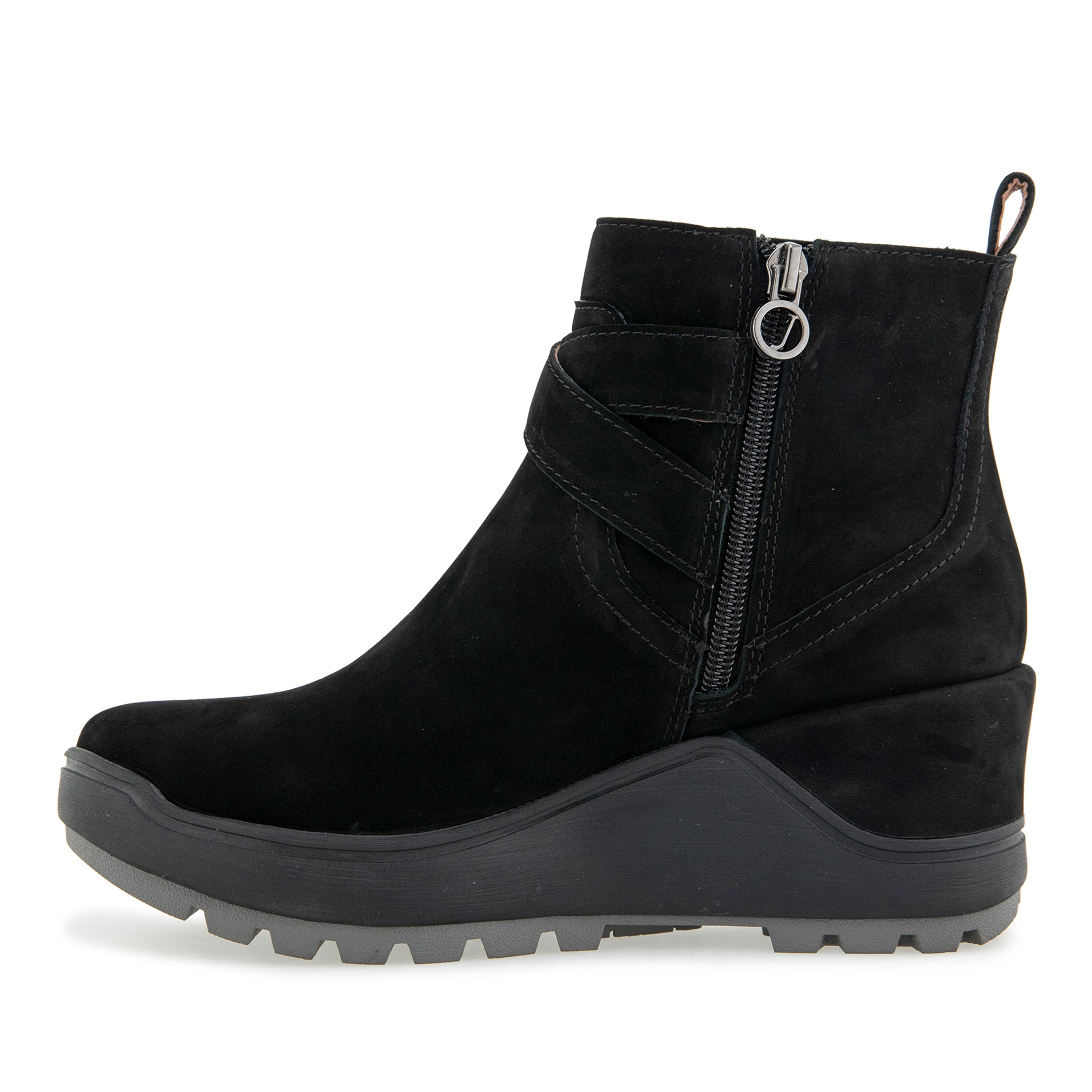 Pattie Water Resistant Casual Boot, BLACK, alternate image number 3