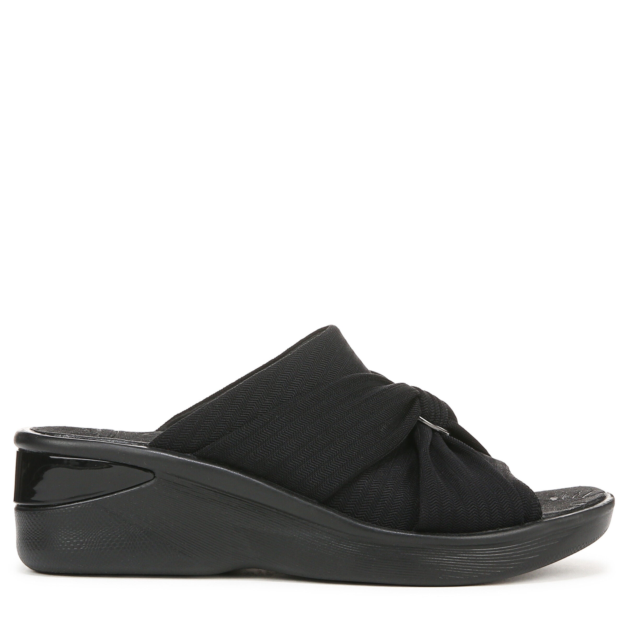 Serenade Slide Sandal, BLACK, alternate image number 3