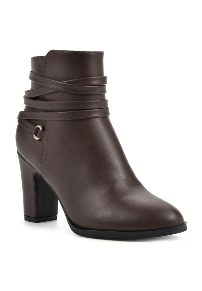 Teaser Bootie, DARK BROWN SMOOTH, hi-res image number null