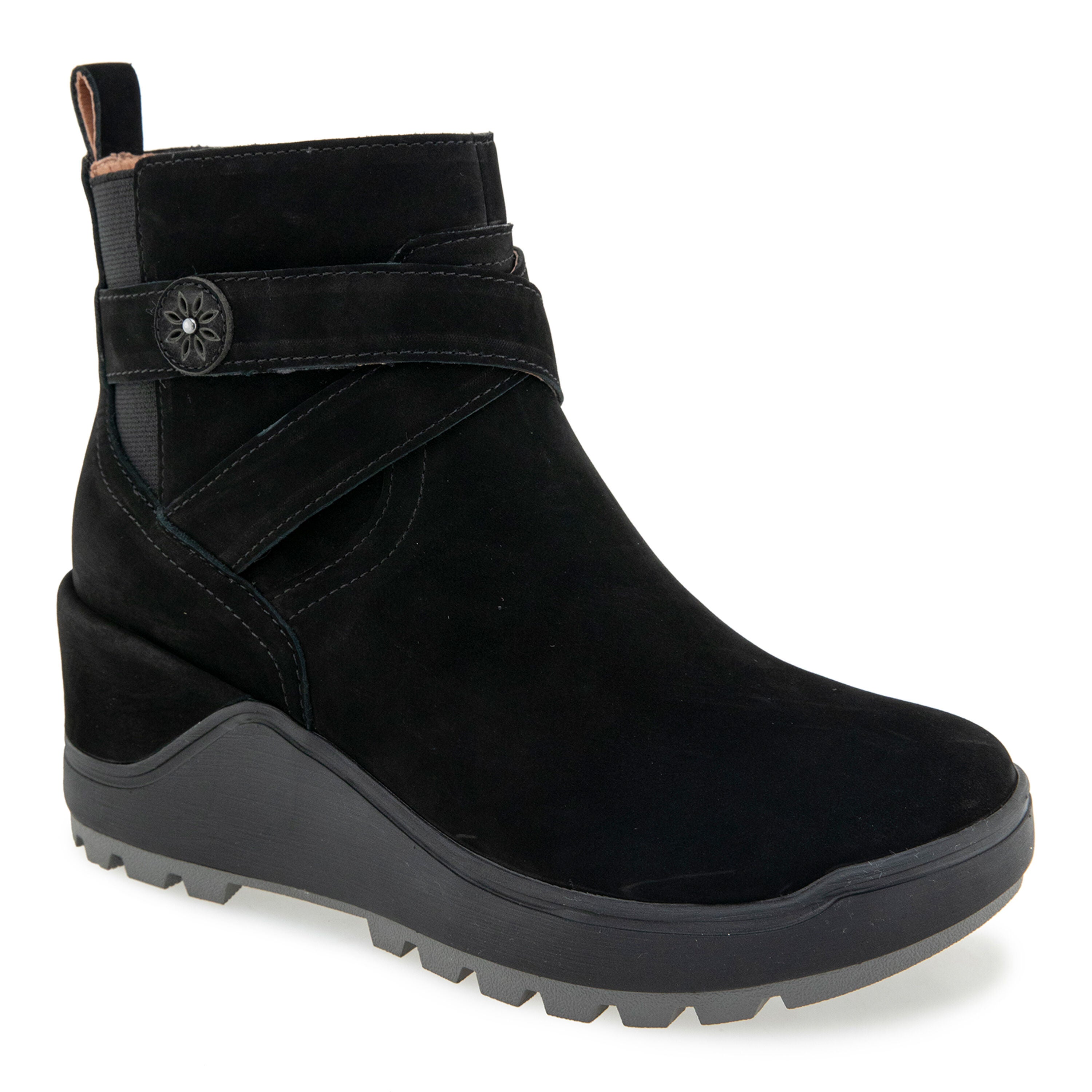 Pattie Water Resistant Casual Boot, BLACK, hi-res image number 0