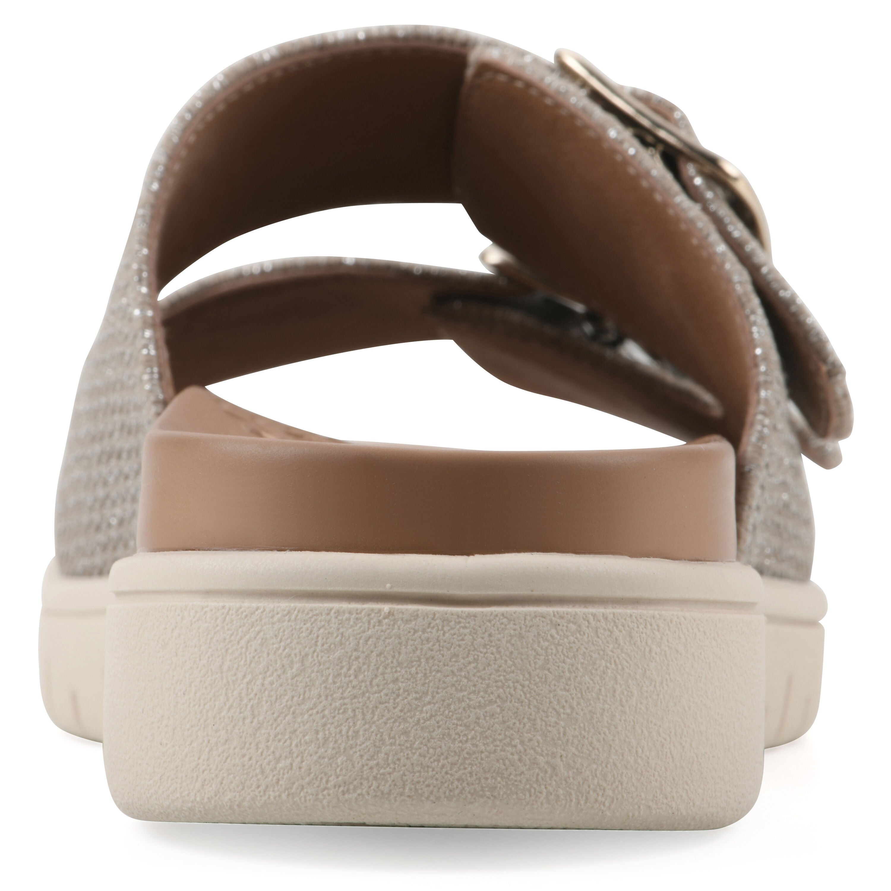 Nanny FOM Recovery Slide Sandal, GOLD FABRIC, on-hover image number 1