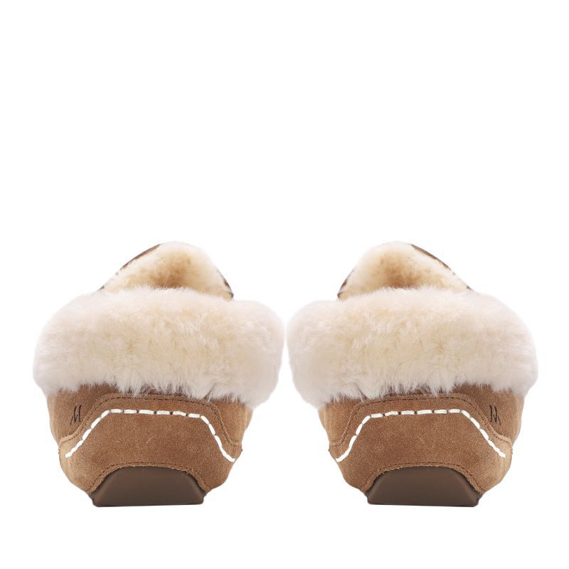 Aussie Moc Slipper, CHESTNUT, on-hover image number 1