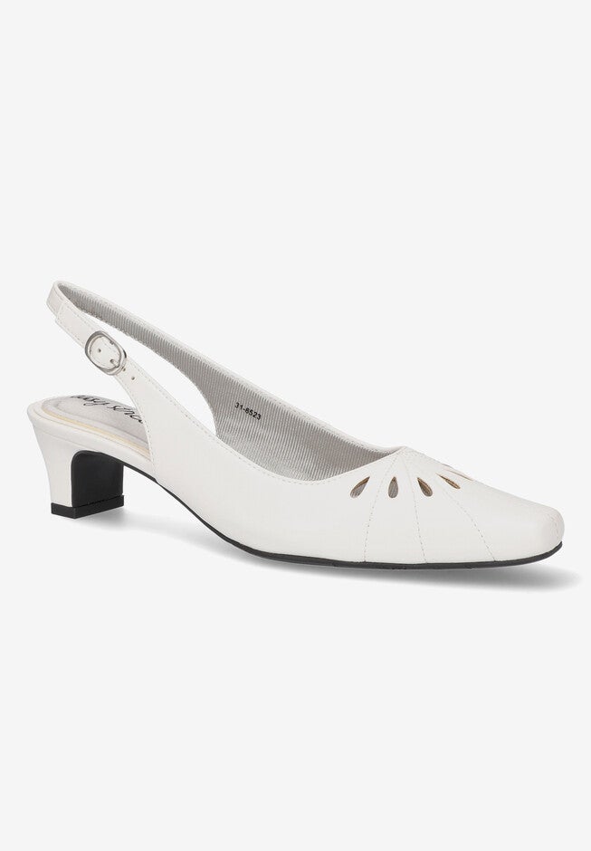 Catie Slingback, WHITE, hi-res image number null
