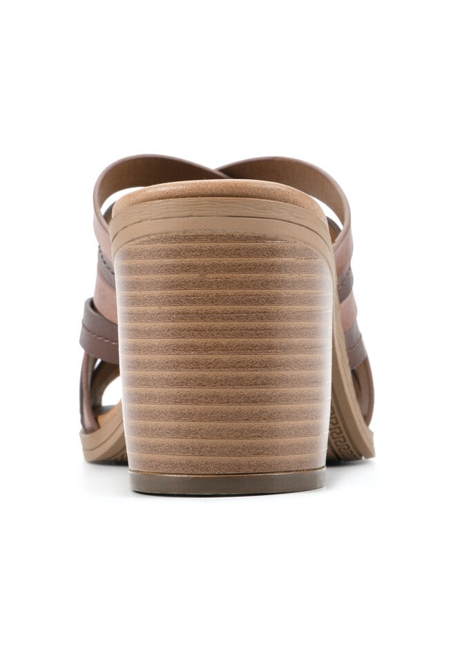 White Mountain Be Happy Mule Sandal, , on-hover image number null