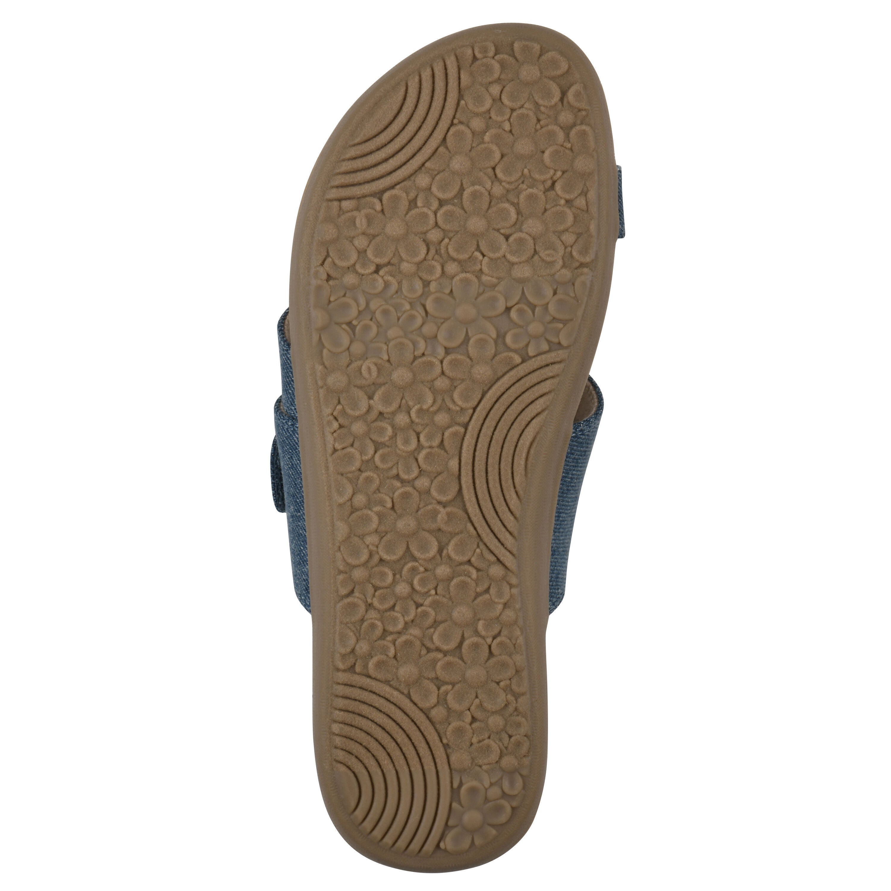 Fancify Slide Sandal, BLUE DENIM FABRIC, alternate image number 5