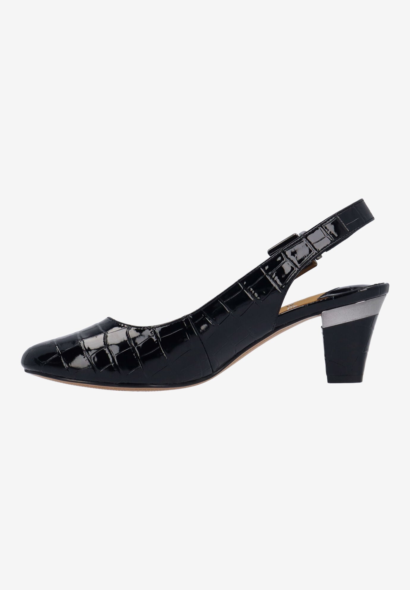 Malree Slingback Pump, BLACK, alternate image number 4